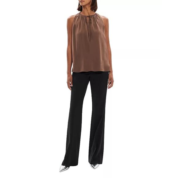 New THEORY Cutaway Sleeveless Top in Viscose XL - Picture 5 of 12